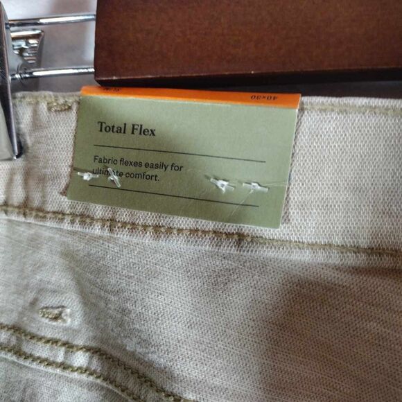 NWT Goodfellow & Co The Every Wear Pants Men's 40x30 Stretch Slim Chino Biege - Picture 11 of 14